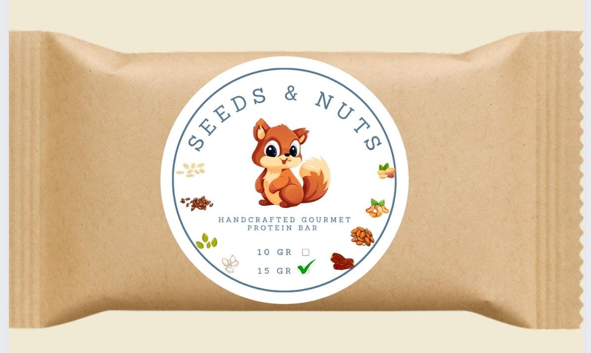 Seeds&Nuts 15Gr Proteinbar (pack of 5)